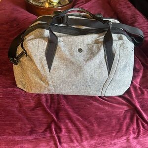 Lululemon Out of Range Duffel Bag – Heathered Grey